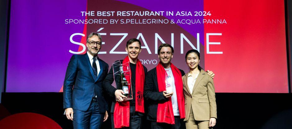 Champagne supernova: Sézanne in Tokyo is named The Best Restaurant in Asia 2024