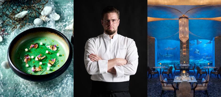 Big fish: Ossiano’s chef Gregoire Berger explains his Dubai restaurant’s storytelling success