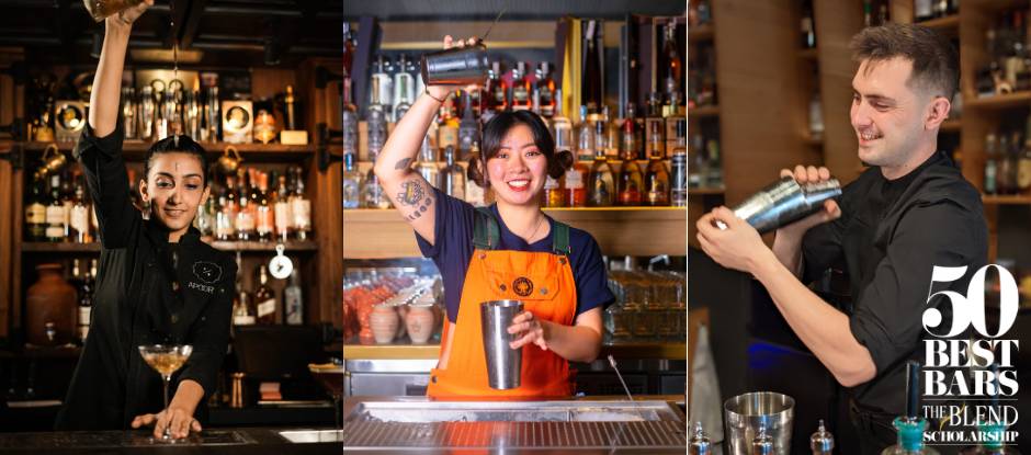 From over 600 applicants to just three: meet the finalists of the 50 Best Bars The Blend Scholarship 2023