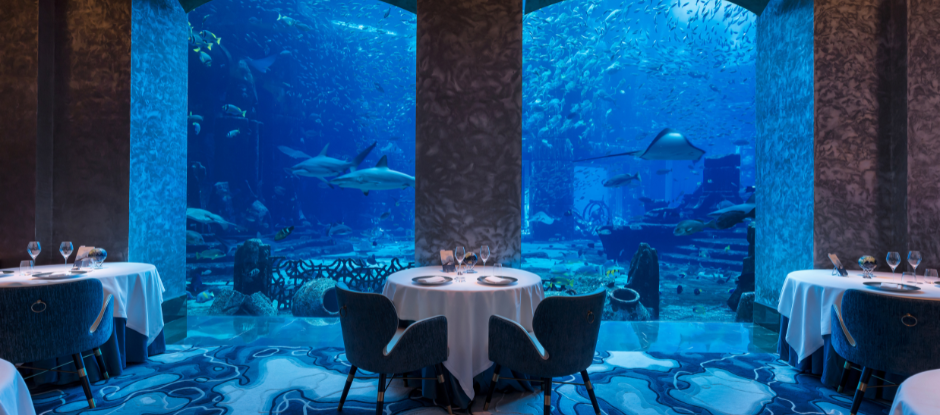 Immersed in hospitality – the iconic Dubai dining destination where service comes first